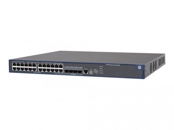 HPE - JG238A - 5500-24G-PoE+ SI Switch with 2 Interface Slots - Switch - L4