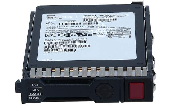 Samsung - MZILS480HEGR-000H3 - Pm1633a 480gb Read Intensive Sas 12gbps 2.5" SSD