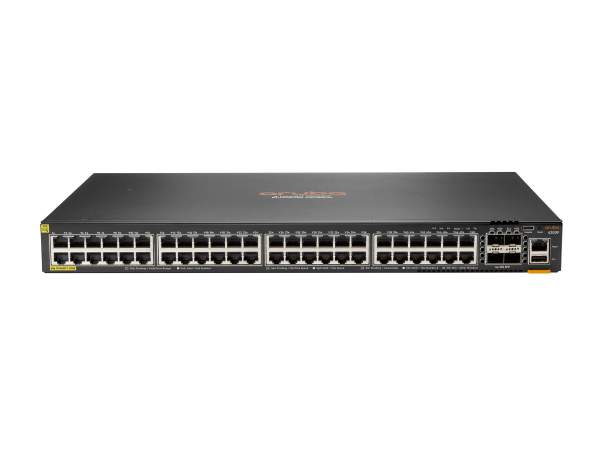 HPE - S0M83A#ABB - Aruba Networking CX 6200F 48G 4SFP Switch - L3 - Managed - 48 x 10/100/1000 + 4 x 100/1000 SFP - front and side to back - rack-mountable