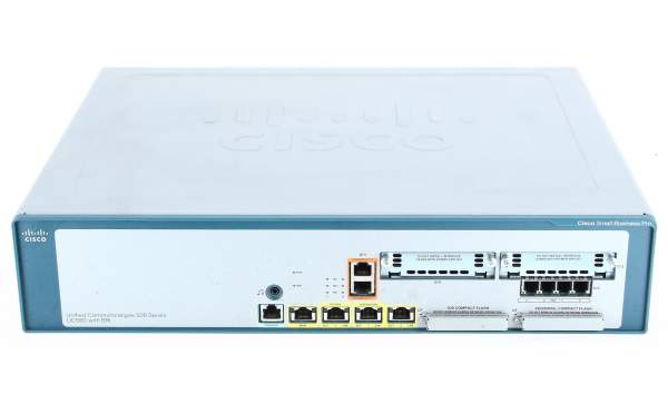 Cisco - UC560-BRI-K9 - UC560-BRI-K9 - Router - 1 Gbps - 2 he - Esterno