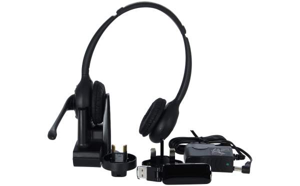 PLANTRONIC - 84008-02 - Savi 420-M W420-M Binaurales Modell,Plug & Play DECT Headsetsystem