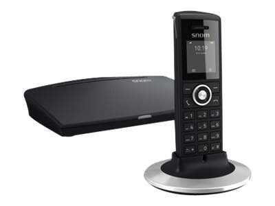 Snom - 3955 - M325 - Cordless VoIP phone with caller ID/call waiting - DECT - SIP - multiline - blac