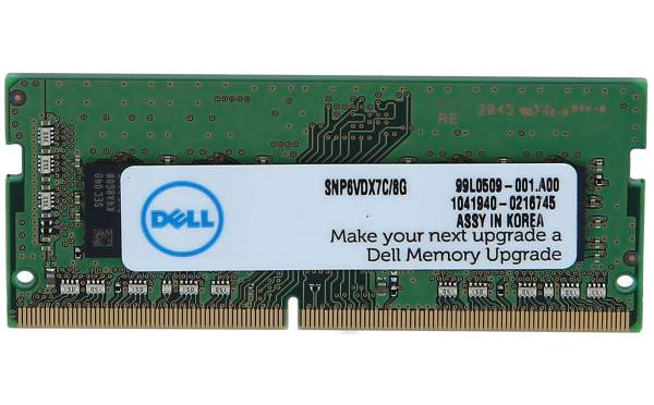 Dell - AA937595 - AA937595 - 8 GB - 1 x 8 GB - DDR4 - 3200 MHz - 260-pin SO-DIMM