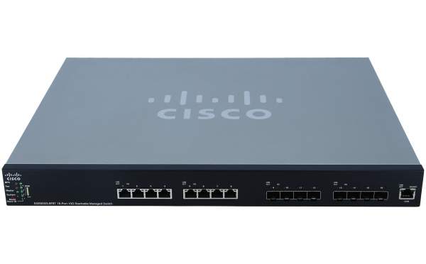 Cisco - SG550XG-8F8T-K9-EU - Small Business SG550XG-8F8T - Gestito - L3 - 10G Ethernet (100/1000/10000) - Montaggio rack - 1U