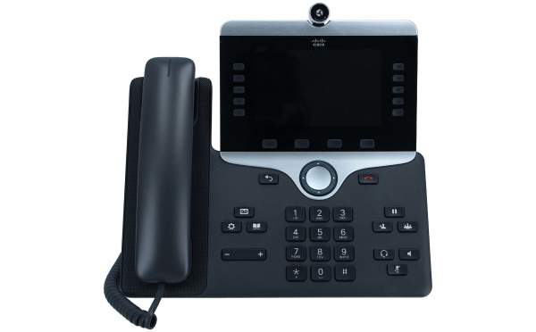 Cisco - CP-8845-3PCC-K9 - IP Phone 8845 - IP-Videotelefon - mit Digitalkamera, Bluetooth-Schnittstel