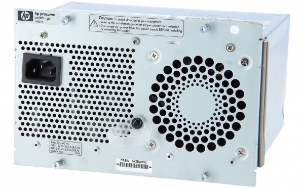 HPE - J4839A - gl/xl/vl Switch Redundant Power Supply - 100 - 240 V - 3.8 - 8.2 A - 2,5 kg - 200,7 x 160 x 127 mm - 5.55 lb.