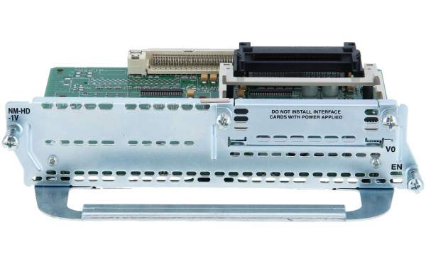 Cisco - NM-HD-1V - 1 Slot IP Audio-Netzwerkmodul