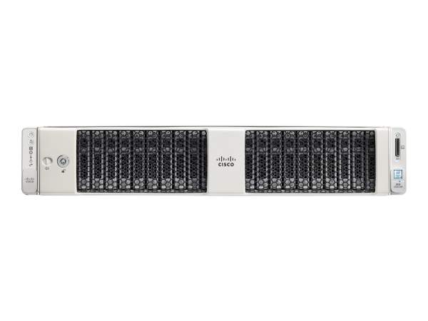 Cisco - UCSC-C240-M5S - SFF Rack Server - Server - rack-mountable - 2U - 2-way - no CPU - RAM 0 GB - SATA/SAS - 8 x hot-swap 2.5" bay(s) - no HDD - GigE - 10 GigE - monitor: none