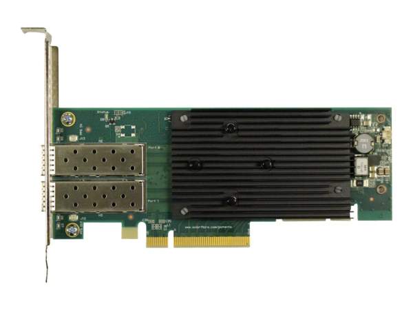 Lenovo - 4XC7A62581 - ThinkSystem Solarflare X2522-Plus 10/25GbE SFP28 2-Port PCIe Ethernet Adapter