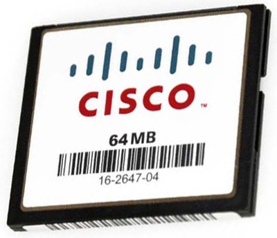 Cisco - MEM-C4K-FLD64M= - Cat 4500 IOS-based Supervisor, Compact Flash, 64MB Spare
