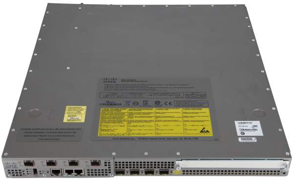 Cisco - ASR1001-4X1GE - Cisco ASR1001 System,4 built-in GE,4X1GE IDC,Dual P/S