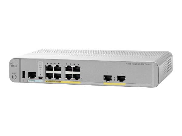 Cisco - WS-C3560CX-8PT-S - Catalyst 3560CX-8PT-S - Switch - verwaltet