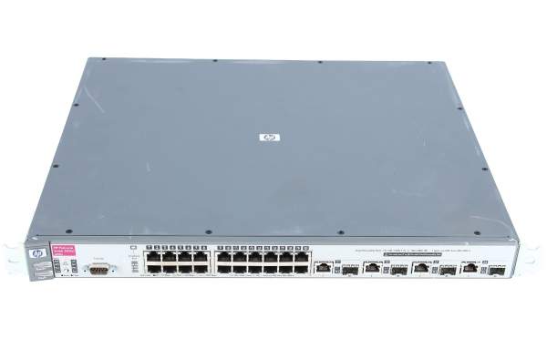 HPE - J4905A - ProCurve Switch 3400cl-24G - Interruttore - 1 Gbps - 20-port - Modulo rack