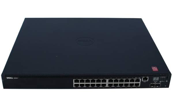 Dell - 210-ABNW - Networking N2024P - Switch - L2+ - Managed - 24 x 10/100/1000 + 2 x 10 Gigabit SFP
