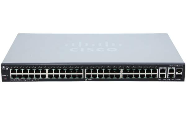 Cisco - SG300-52 - SMB SG300-52 Switch - Gestito - L2/L3 - Gigabit Ethernet (10/100/1000) - Montaggio rack