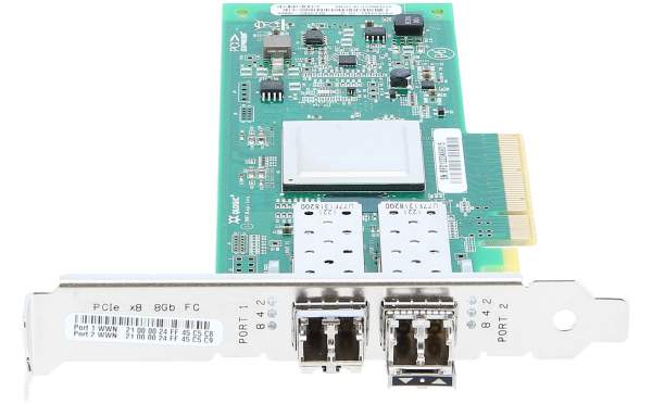 Lenovo - 42D0510 - QLogic QLE2562 Fiber Channel Host Bus Adapter - PCIe - Fibra - 0 - 40 °C - 10 - 90% - 5 - 93% - 167 mm