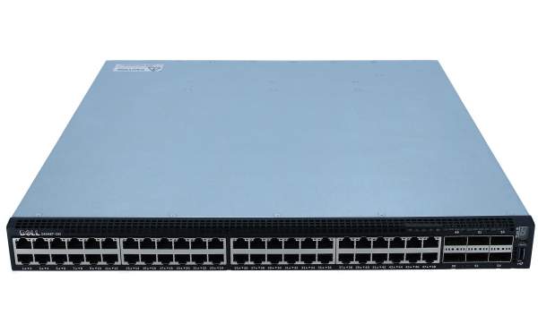 DELL - 210-AHMR - EMC Networking S4048T-ON - Switch - L3 - Managed - 48 x 10GBase-T + 6 x 40 Gigabit