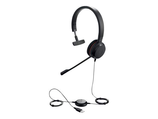 JABRA - 4993-823-109 - Jabra Evolve 20 MS mono - Headset - On-Ear - kabelgebunden