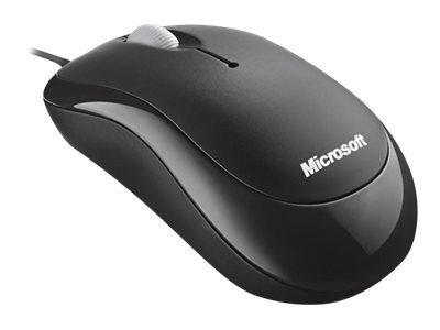 Microsoft - P58-00057 - Microsoft Basic Optical Mouse - Maus - rechts- und linkshändig
