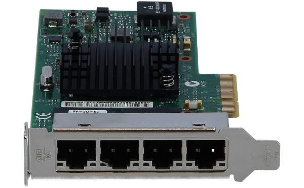 Dell - 9YD6K - I350-T4 Quadport Gigabit Ethernet Low Profile - PCI-Express - 1000 Mbps