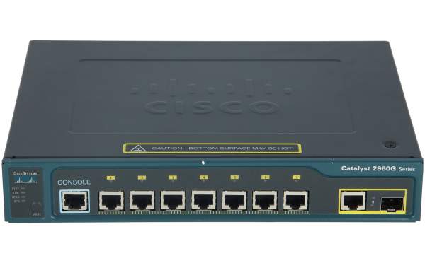 Cisco - WS-C2960G-8TC-L - Catalyst 2960G-8TC-L - Gestito - Supporto Power over Ethernet (PoE)