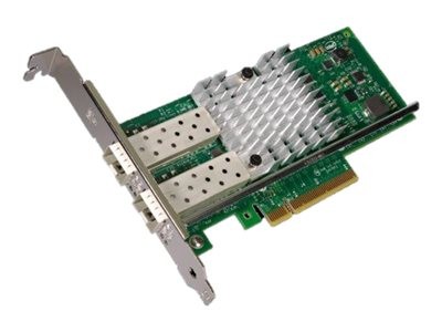 Intel - E10G42BTDAG1P5 - X520-DA2 - Interno - Cablato - PCI Express - Fibra - 10000 Mbit/s - Verde - Argento