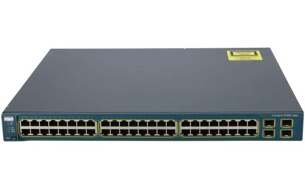 Cisco - WS-C3560G-48TS-S - Catalyst 3560 48 10/100/1000T + 4 SFP Standard Image