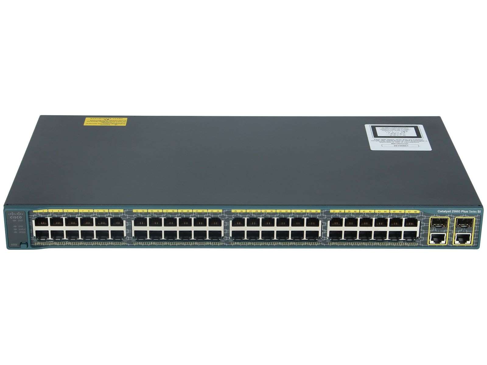 Cisco Switch Cisco WS-C2960+48TC-S Catalyst 2960 PLUS 48 2 T/SMALL FACTOR 